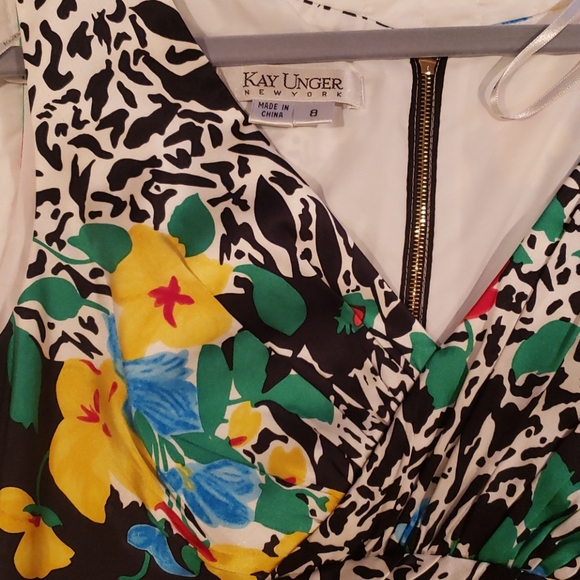 Kay Unger Satin Dress - Picture 2 of 5